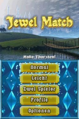 Jewel Match Title Screen